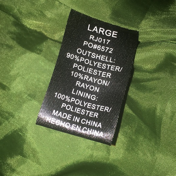 Green Lightweight Peacoat - Picture 5 of 6